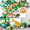 GuassLee Jungle Safari Party Ballon Girlanden Set - 151er Pack mit Tierballons und Palmblättern für Kinder Jungen Geburtstagsfeier Babyparty Dekorationen