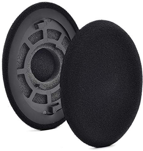 defean HDR120 - Cuscinetti di ricambio per auricolari compatibili con cuffie Sennheiser RS120/RS100/RS110/RS115/RS117/RS119 (tessuto)