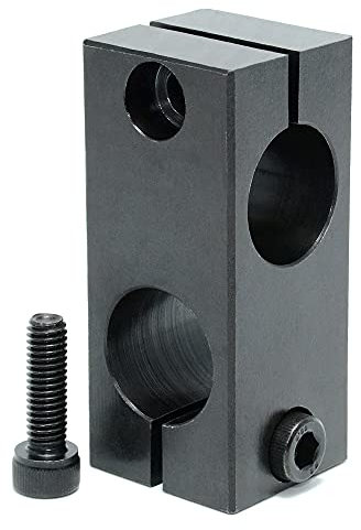 AUZHU- STE - Metrisch - Halterung aus Karbonstahl Kreuz-Klemmverbinder Führungswelle unterstützt Sitzstrebe Klemmbefestigungen Stütze Spann- und Verbindungselemente Größe: D12 mm, K12 mm