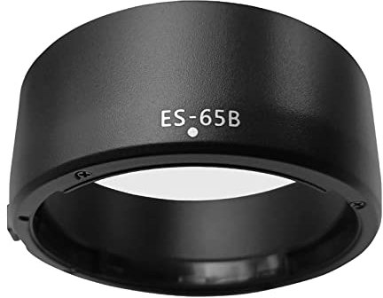 ES-65B Gegenlichtblende Streulichtblende für Canon EOS R6 R5 RP R,RF 50mm RF50mm f/1.8(Nicht für 1.2L) STM,Kompatibel mit 43mm Sonnenblende HUIPUXIANG