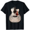Rock and Roll Musik & Festival I Damen & Herren Western Akustik Gitarre I Akustische Gitarre T-Shirt, Unisex Erwachsene, Schwarz, S, Kurzarm