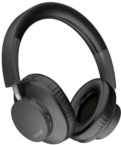 Auriculares Stereo Bluetooth Cascos Cool Smarty Negro