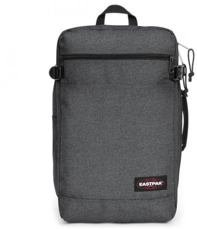 EASTPAK Transit'R Pack - Zaino in Black Denim, Design Ergonomico e Spazioso