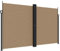 vidaXL Seitenmarkise, Sichtschutz Ausziehbar, Windschutz Sonnenschutz für Garten Balkon Terrasse, Seitenrollo Seitenwandmarkise, Taupe 200x1200cm
