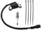Kurihina Kompatibel mit 595304 Zündspule Magnetanker Passend für BS 17HP 17,5HP 20HP Intek OHV Rasenmähermotoren mit Zündkerze Ersatz für Briggs 799650 592841