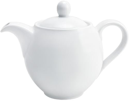 KAHLA System Plus Teekanne 0,70 l | weiße Kanne aus Porzellan