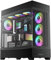 GAMDIAS ATLAS P1 Gaming ATX Mid Tower Computer PC Case, Full Panoramic Tempered Glass, Include Swappable Top Panel, Support BTF MB, Adjustable Display w/Software, 4x 120mm ARGB PWM Fan w/Hub, Type-C