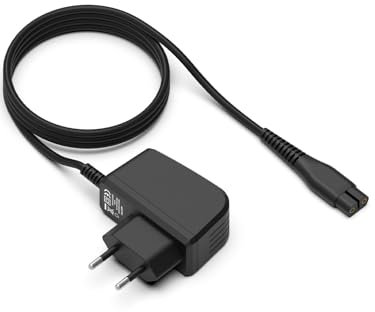 Haiyistar 5.5V Ladekabel Netzteil Fenstersauger für Kärcher, 3.3W Ladegerät Kabel für KV4 KWI 1 WV2 WV5 WV45 WV50 WV55 WV60 WV70 WV75 Plus/Premium/Classic/Easy Serie Fensterreiniger