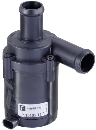 PIERBURG Wasserumwälzpumpe, Standheizung 7.10101.12.0 | Kompatibel mit: BMW 5, 5 Gran Turismo, 5 Touring, 6 Cabriolet, 6 Coupe, 6 Gran Coupe, 7, X5, X6