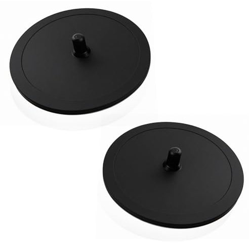 2 Pcs 50MM Blind Filter Backflush Disk Back Flushing Pad Rubber for Espresso Machines