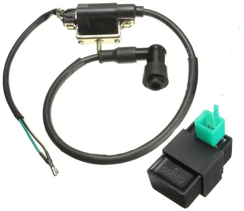 Motorzündspule Motorrad Zündspule & CDI Einheit Kit Für 50cc 70cc 90cc 110cc 125cc ATV Quad Gart Dirt Pit Bike Zündspule Zündungen