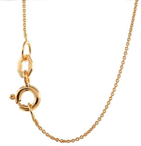 Goldkette Ankerkette Länge 50cm - Breite 0,8mm - 750-18 Karat Gold