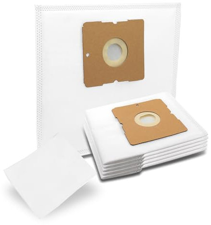 MisterVac | compatible avec les sacs d'aspirateur SG sacs de rechange 20 pièces Hanseatic HBVC80012WMC