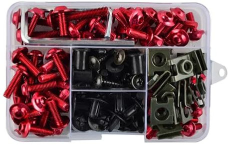 BTEDSXC Viti per Carrozzeria per Z400 per Z650 per Z750 Accessori Moto Carenatura Bulloni Viti Kit Dado Pinze Viti Moto Cappe