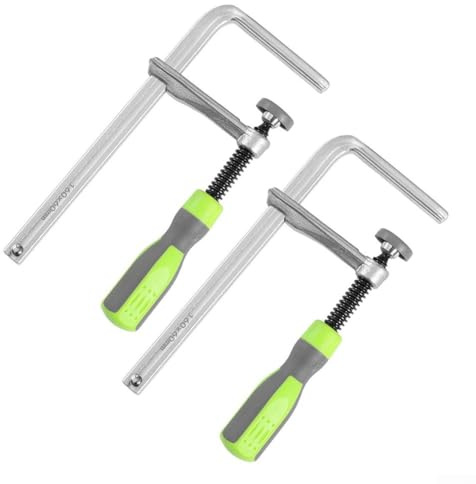HOHOVYVY 2 Stück Dovetail Klemmen 200×60mm Für Holzbearbeitung Werkbank T-Nut Befestigung Schraubstock Mit 570 Pfund Klemmkraft