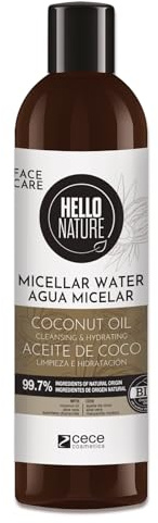 P-Beauty Naturkosmetik Mizellenwasser Gesicht Cleanser 300ml - Sanfte Gesichtsreinigung mit Bio Kokosöl - Entfernt Make-up & Unreinheiten - 99,7 % natürliche Inhaltsstoffe - Alle Hauttypen geeignet