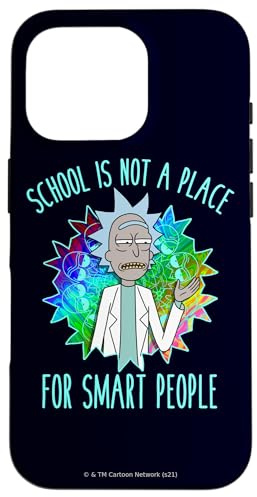 Rick and Morty School Case for iPhone 16 Pro