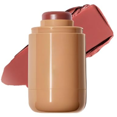 Cream Blush Stick,Blush Stick für Lippen&Wangen,Leichtes Highlighter Make-up mit Langem Halt,Hervorragendes Helligkeitsverhältnis,Pocket Blush,Essentiell für Alltag und Feiern