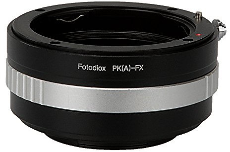 Fotodiox Lens Mount Adapter Compatible with Pentax K AF (KAF) Lenses on Fujifilm X-Mount Cameras