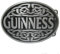 LKMY Celtic Oval Zinc Keltischer Knoten ovale Gürtelschnalle, Dark Metal für Damen und Herren