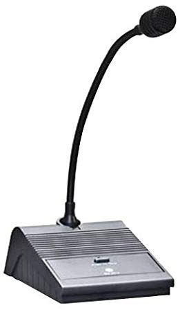 HQ TEC Einzelzonen-Paging-Mikrofon für Rcf Am1125, 3-Wege-XLR, Richtcharakteristik, unidirektional, 12 kHz, 100 Hz, Kabel, Ausgang 500 Ohm, Empfindlichkeit -71 dB
