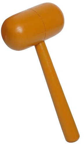 Cricket Bat Mallet - Strong Heavy Wooden Knocking Mallet Cricket Bat Hammer (Shape 2)