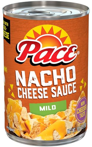 Pace Salsa de queso Nacho, suave, lata de 10.5 onzas