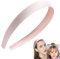 FAIRYGATE Haarreifen Satin Stirnbänder Breit Haarreif Stirnbänder DIY Stirnbänder für Frauen und Mädchen 4512