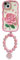 QoKcoahn Fall für iPhone 13, Nette 3D Kawaii Telefon Cases Lustige Rosenblüte Cartoon Abdeckung mit Schlüsselbund Weiche Silikon Gel Drop Protection für iPhone 13
