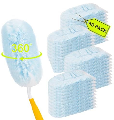 Lot de 40 recharges pour plumeaux Swiffer