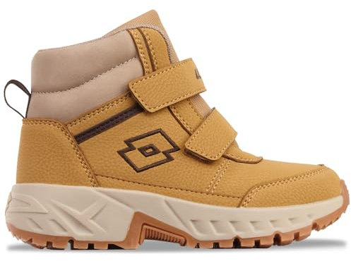 LOTTO Codice stile: 2600430K EVEDAL MID K Unisex Bambini Stivali semi-lunghi, frumento, 34 EU