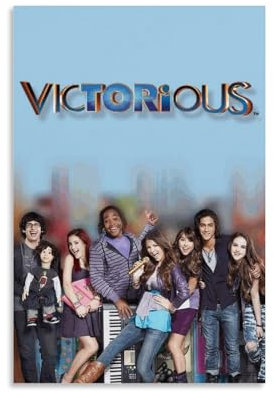 TSNKNP Victorious Tv Poster Dekorative Malerei Leinwand Wandkunst Wohnzimmer Poster Schlafzimmer Malerei,Wandkunst Bilddruck Moderne Familienzimmer Dekor 08x12inch(20x30cm)