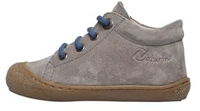 Naturino Lauflernschuhe aus Veloursleder, Grau-Blau 22