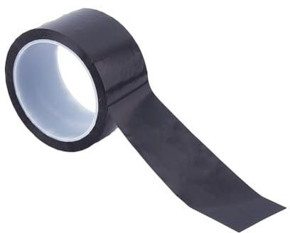 Hobbspring Light Blocking Stickers Tape 164 Feet x 1.97inch Black Tape Light Sticker Dark Stickers to Blocking Light for Windows Electronics LED Routers