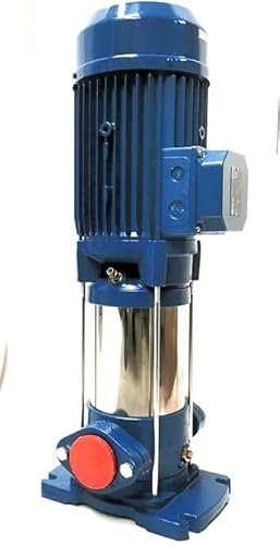FORAS PLUS Mehrstufige Vertikalpumpe aus Edelstahl P18L-450/5T, made in Italy, Dauerbetrieb, 400V, 3,9 kW, Förderleistung 100-400L/min, Druck 25-59 m