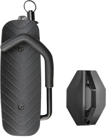 Fahrrad Wandhalterung,Fahrradträger Vertikal Fahrradständer Schwenkbare 30kg Tragkraft mit Festes Design,für Garage Leichtes Fahrrad/MTB/Rennrad/Kinderfahrrad(Schwarz 1Packung)