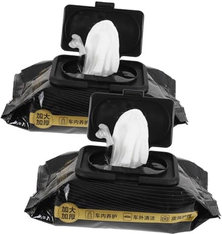 TOKIDNY Lot de 2 Lingettes pour Cuir pour Voiture Canapé Chaussures Et Routine d'entretien Universelle du Cuir