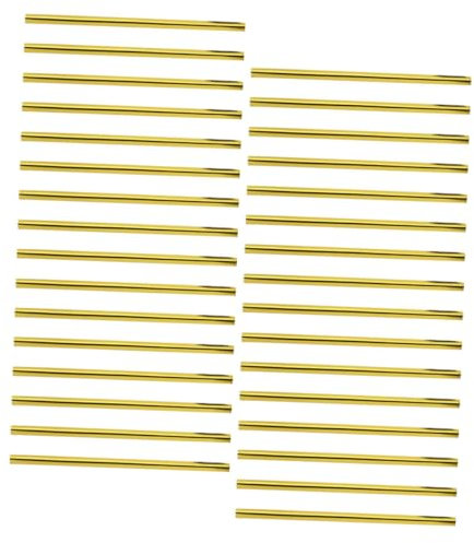 Ipetboom 600pcs Golden Bag Sealing Wires for Treats and Snacks Ties for Cookies Desserts and Holiday Baking and Party Favors