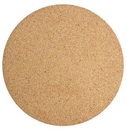 SHOWERORO Korktafel Runde Selbstklebend Für Wand Dekoration Memo Board Aus Kork Pinnwand Durchmesser Für Fotos Notizen Büro Zuhause