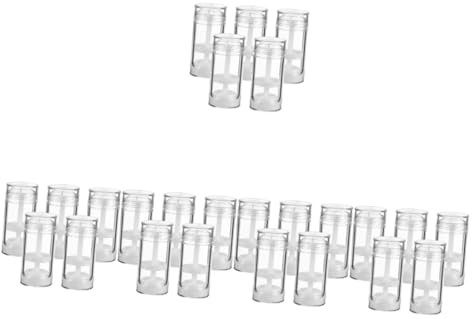 CRILSTYLEO 25 Stk Deo-flasche Düse Spülmittelspender Schäumend Shampooflaschen Mit Creme Pumpspenderflaschen Pumpe Nebelsprühflasche Leere Nagellackflasche Parfüm Sprühen Transparent Pp