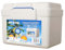 IPACK- Nevera Portátil de Corcho Blanco Maxi - 26,5 L. Caja Isotérmica de Poliestireno para Alimentos y Bebidas. Gran Capacidad, Eficiente y Ligera - Asas Resistentes