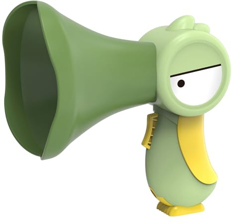Qsvbeeqj Belle forme d'oiseau Scream Changeur de voix Jouet avec plusieurs modes sonores Haut-parleur amusant Jouet pour enfants Divertissement Changeur de voix Jouet