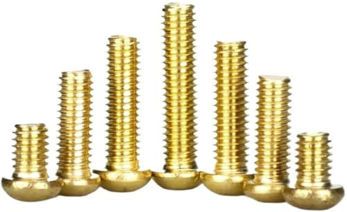 10 Pz 2#4#6#8# UNC Filettatura In Ottone Croce Da Incasso A Testa Cilindrica Bullone Di Precisione Viti Filettate Complete(5/8,8-32 (10Pcs))