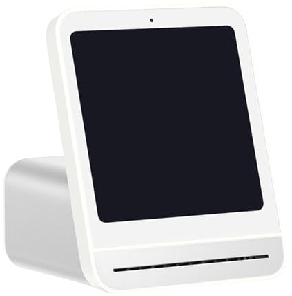 Moniteur de qualité de l ' air intérieur affichant les niveaux actuels de particules, mesure du dioxyde de carbone et du bruit pour un usage domestique