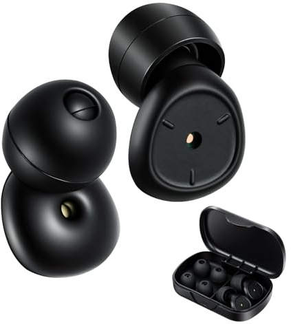 ABOHU Tappi Orecchie Dormire tappi per orecchie antirumore, Orecchie Dormire, 50 dB Riduzione Rumore, Materiale Delicato Nano-Silicone, per viaggi e concerti | Vestibilità in 3 taglie (S/M/L)