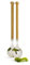 Sagaform 5017605 serving utensils Salatbesteck, Edelstahl, braun, 31 x 5,8 cm