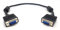 MainCore 50cm Long (15pin) VGA/SVGA to VGA/SVGA Male to Male Cable Lead for Monitors, Projectors, PC, Laptops, HDTVs, Cash Register...etc (Available in 0.50m, 1m, 2m, 3m, 5m, 7m, 10m, 15m) (0.50m)