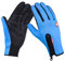 SODSIM Touchscreen Handschuhe Winter Fahrradhandschuhe Touchscreen Herren Laufhandschuhe Wasserdicht Damen Warm (Blau, L)