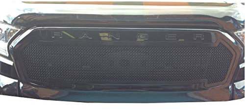 Zunsport Kompatibel mit Ford Ranger MK2 - Oberer Grill - Schwarz (2015 -)