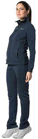 Leo Corsetteria Tuta Completa donna invernale felpata Giacca aperta F.lli_Campagnolo Tg.54 Blu 8Q76954